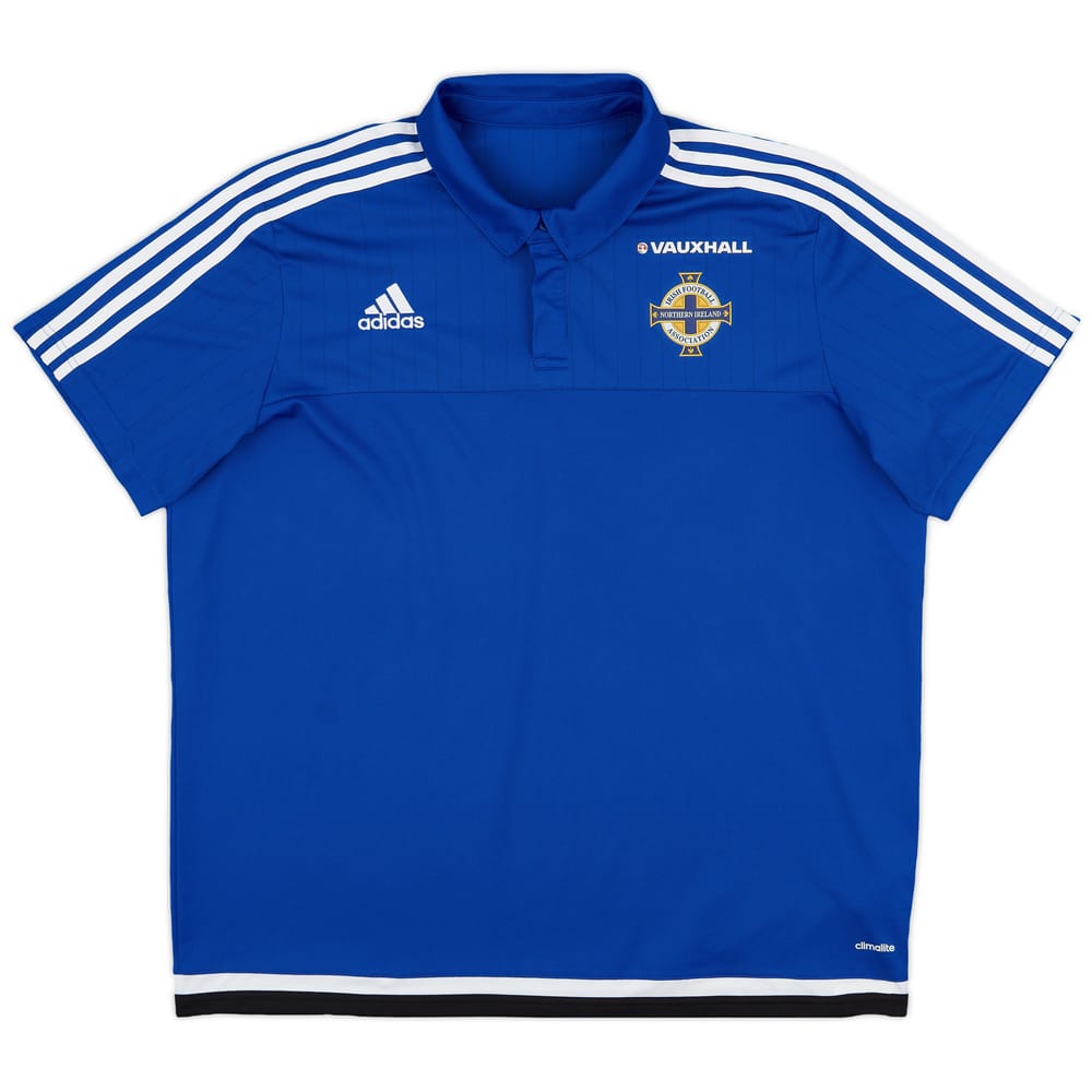 2018-19 Northern Ireland adidas Polo Shirt - 9/10 - (XXL)