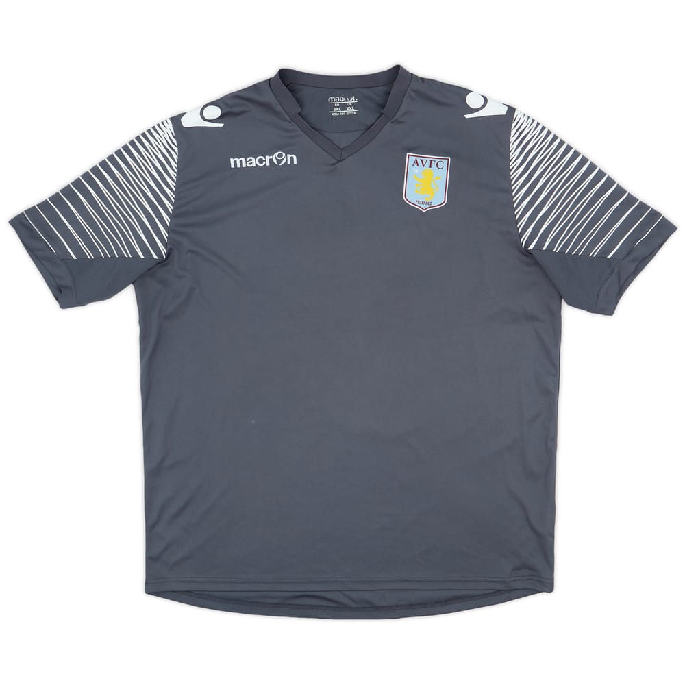 2014-15 Aston Villa Macron Training Shirt - 9/10 - (XXL)