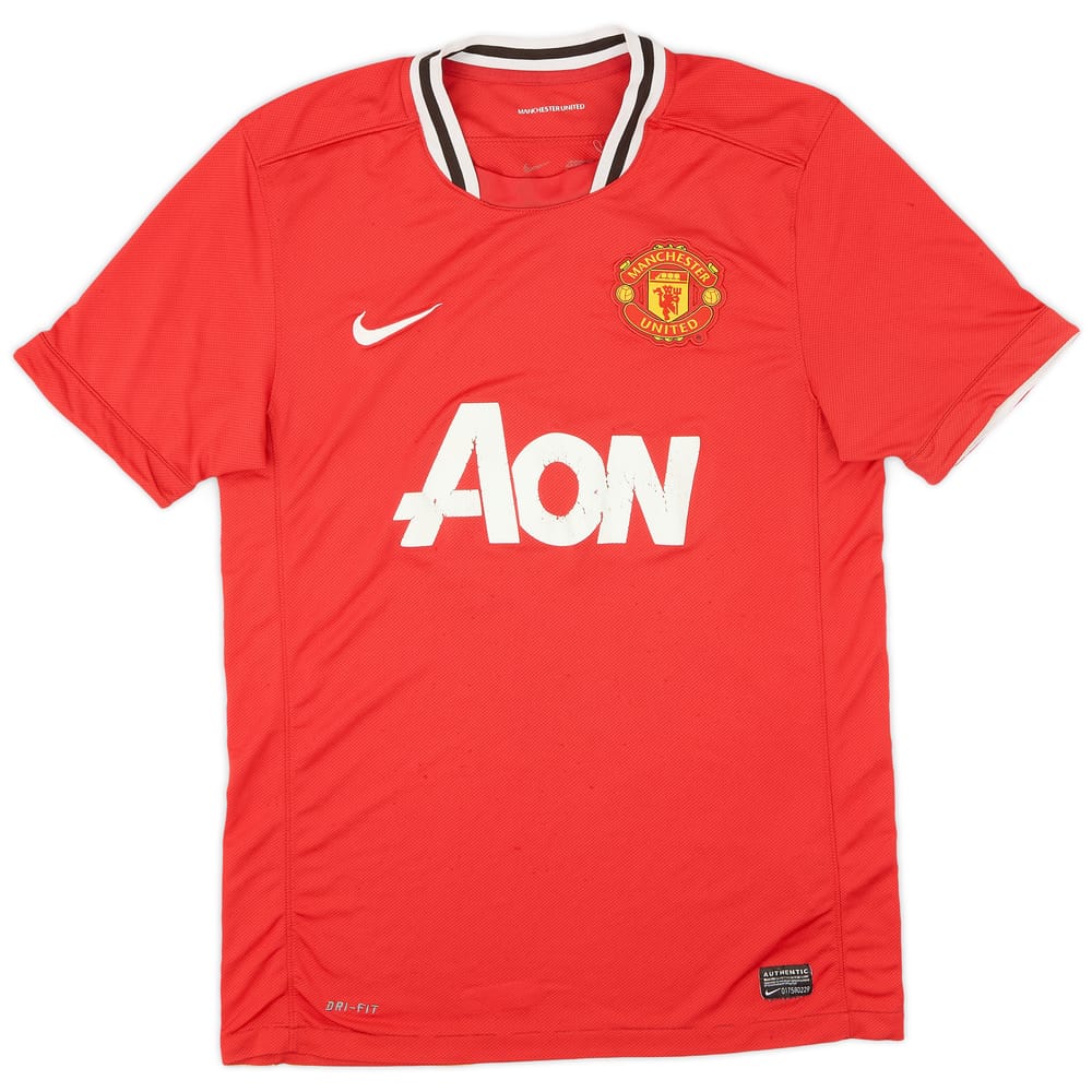 2011-12 Manchester United Home Shirt - 5/10 - (M)