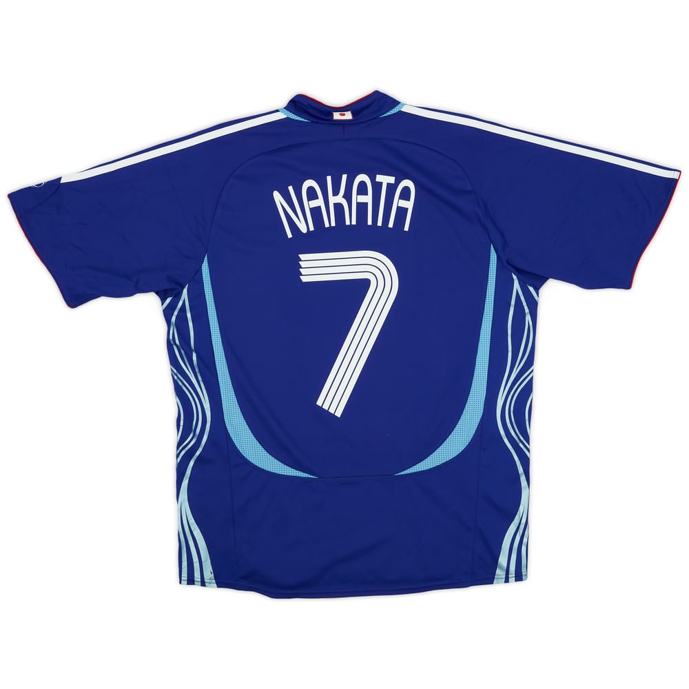 2006-08 Japan Home Shirt Nakata #7 - 6/10 - (M)