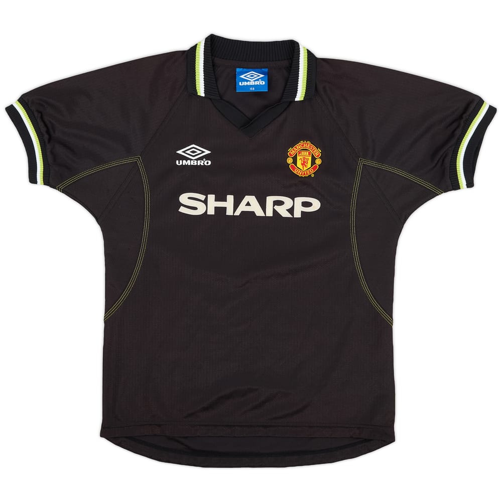 1998-99 Manchester United Third Shirt - 7/10 - (L.Boys)