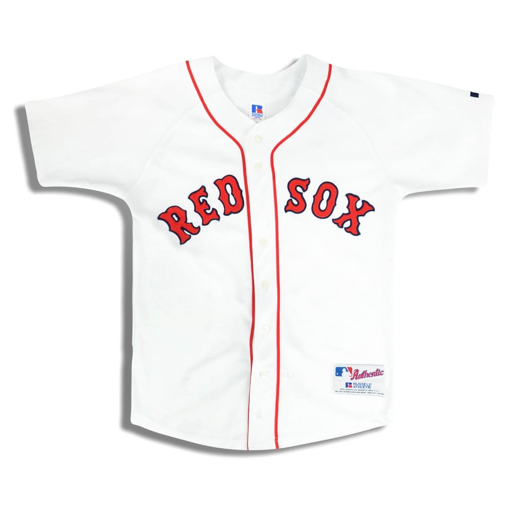 2001-04 Boston Red Sox Ramirez #24 Authentic Russell Athletic Jersey (Home) Y