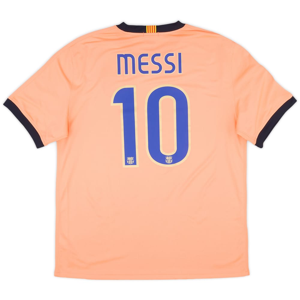 2009-10 Barcelona Away Shirt Messi #10 - 9/10 - (XL)