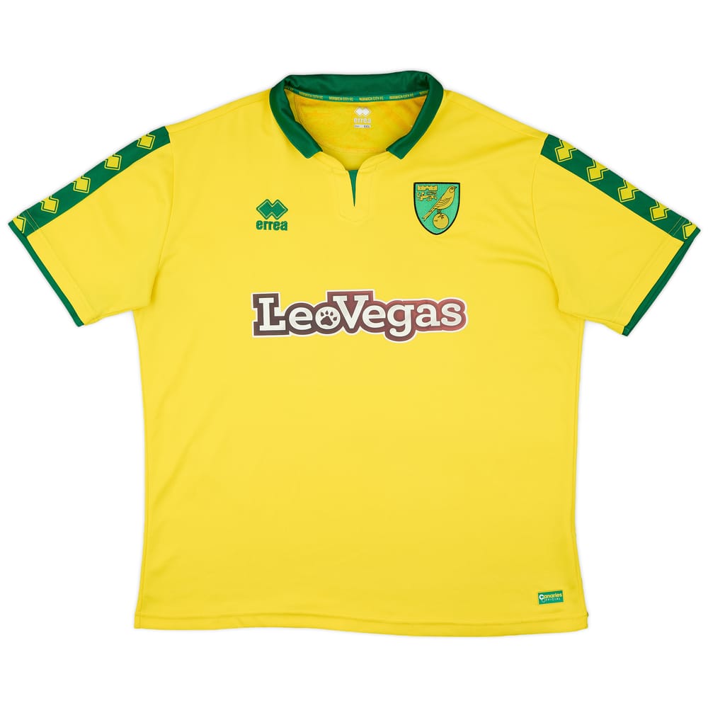 2017-18 Norwich Home Shirt - 8/10 - (5XL)