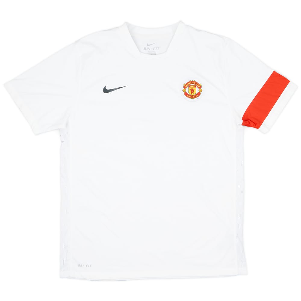 2010-11 Manchester United Nike Training Shirt - 9/10 - (L)