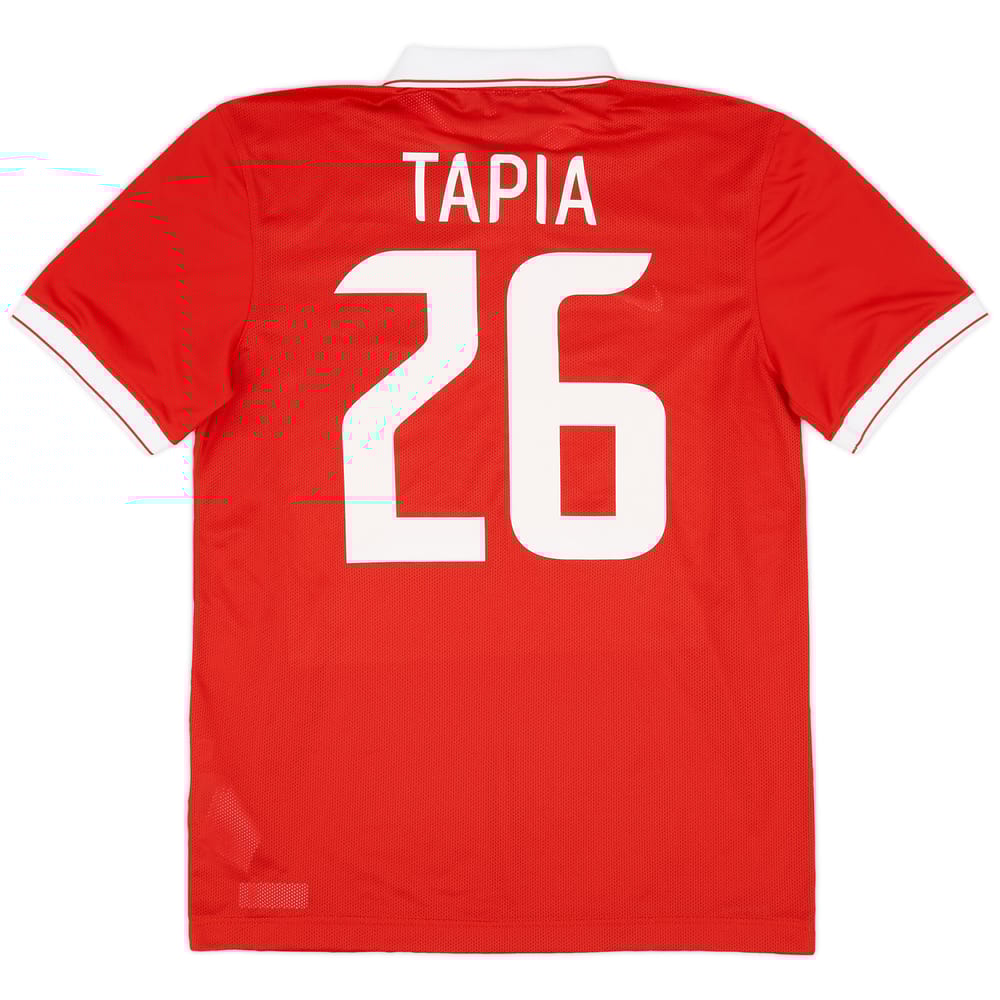 2014-15 FC Twente Match Issue Home Shirt Tapia #26