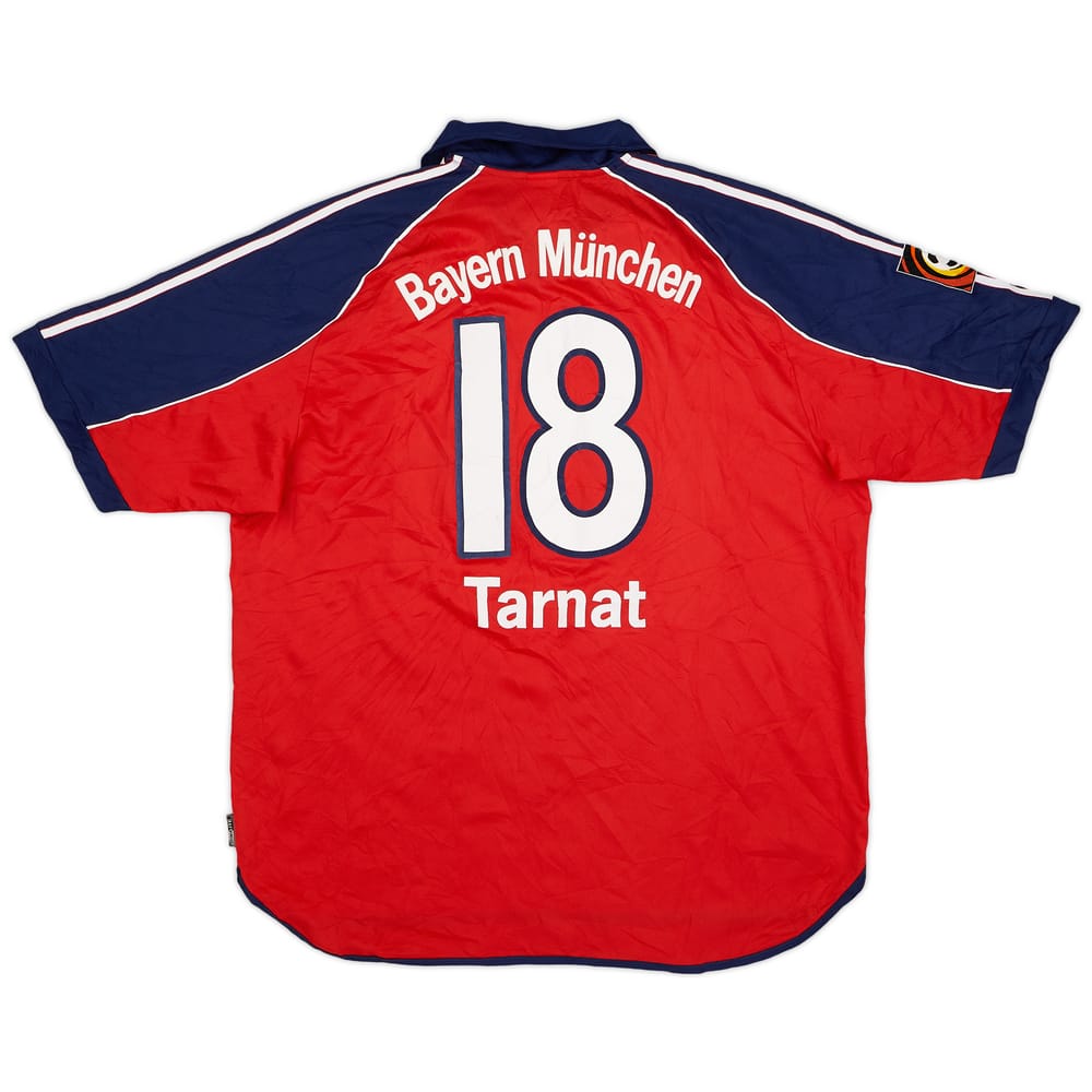 1999-01 Bayern Munich Home Shirt Tarnat #18 - 8/10 - (XXL)