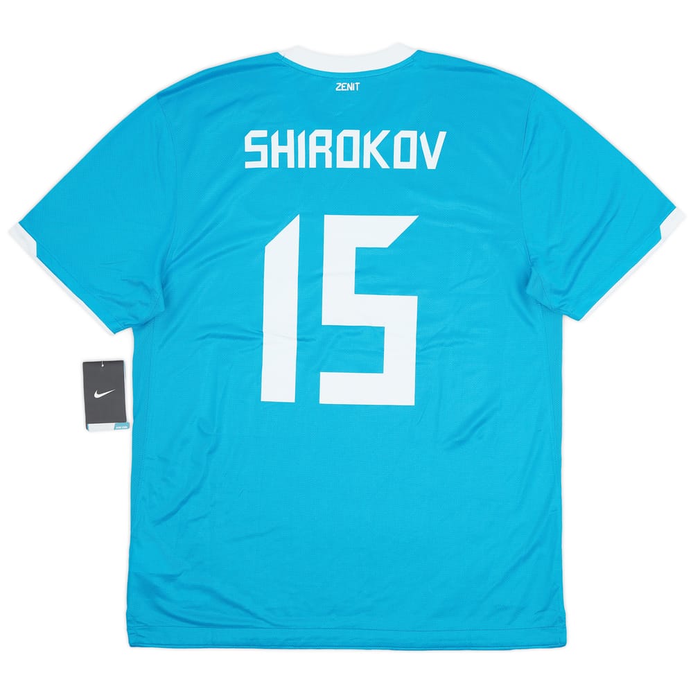 2011-12 Zenit St. Petersburg Home Shirt Shirokov #15 (L)