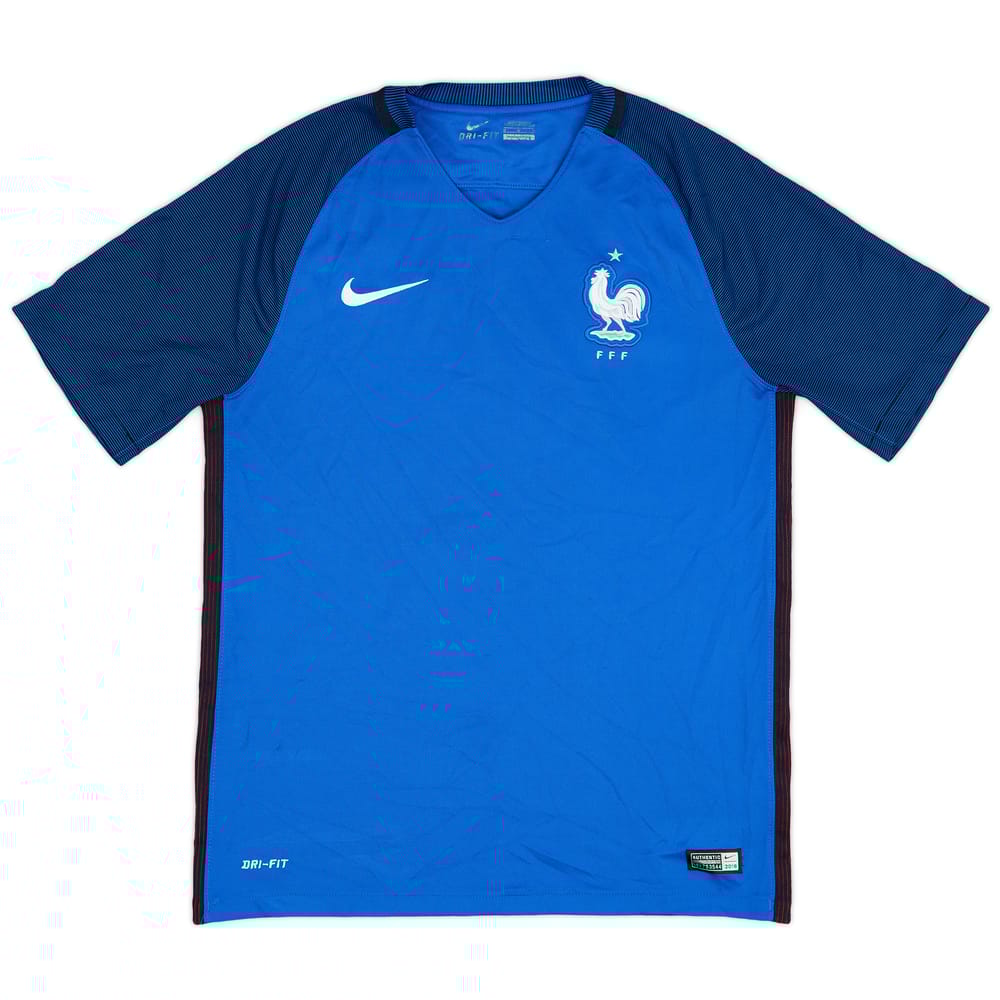 2016-17 France Home Shirt - 8/10 - (M)