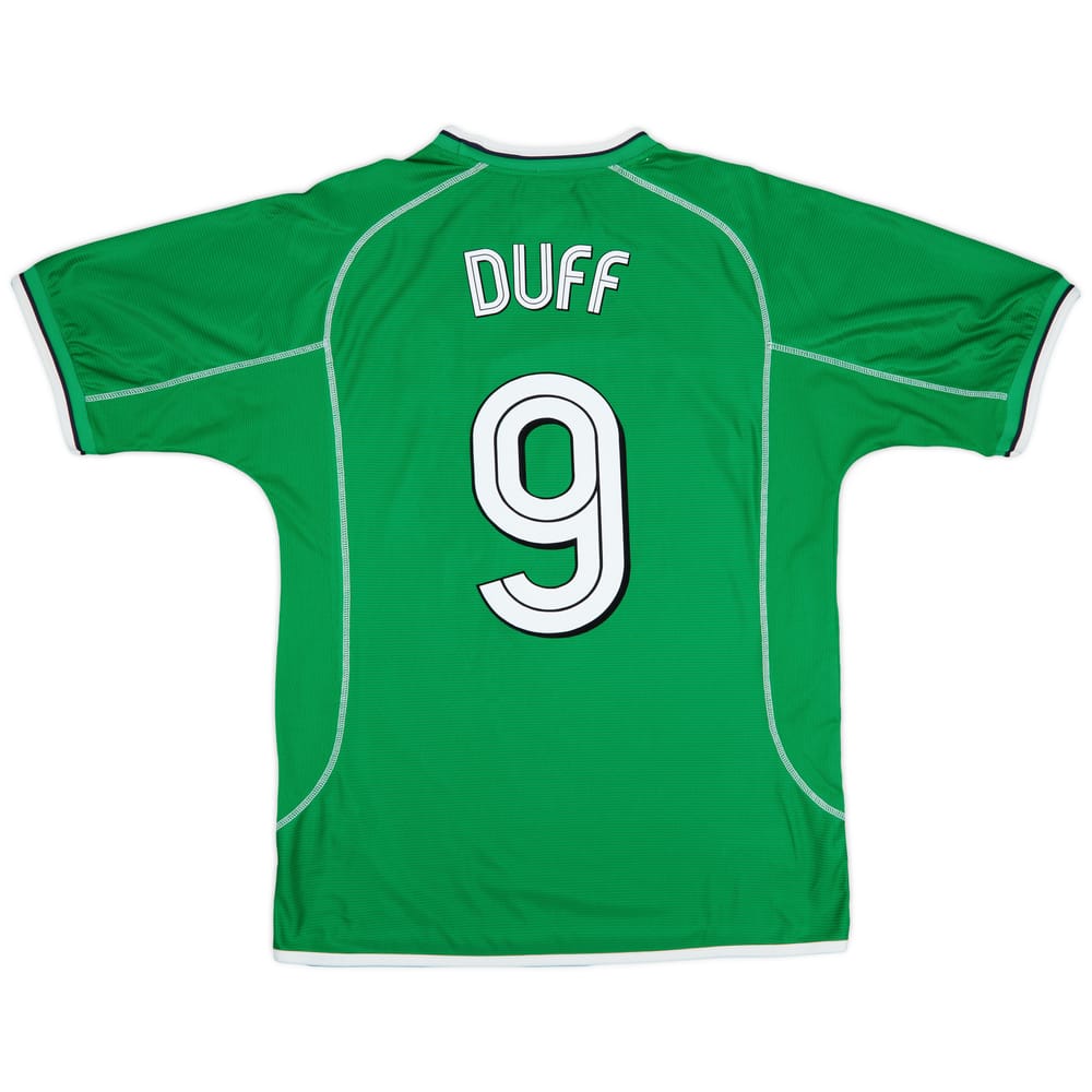 2001-03 Ireland Home Shirt Duff #9 - 5/10 - (M)