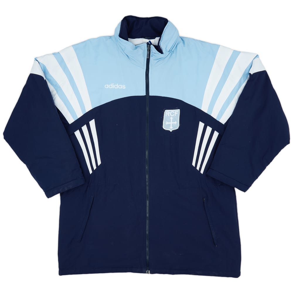 1990s Racing Club de France adidas Padded Bench Coat - 5/10 - (L/XL)