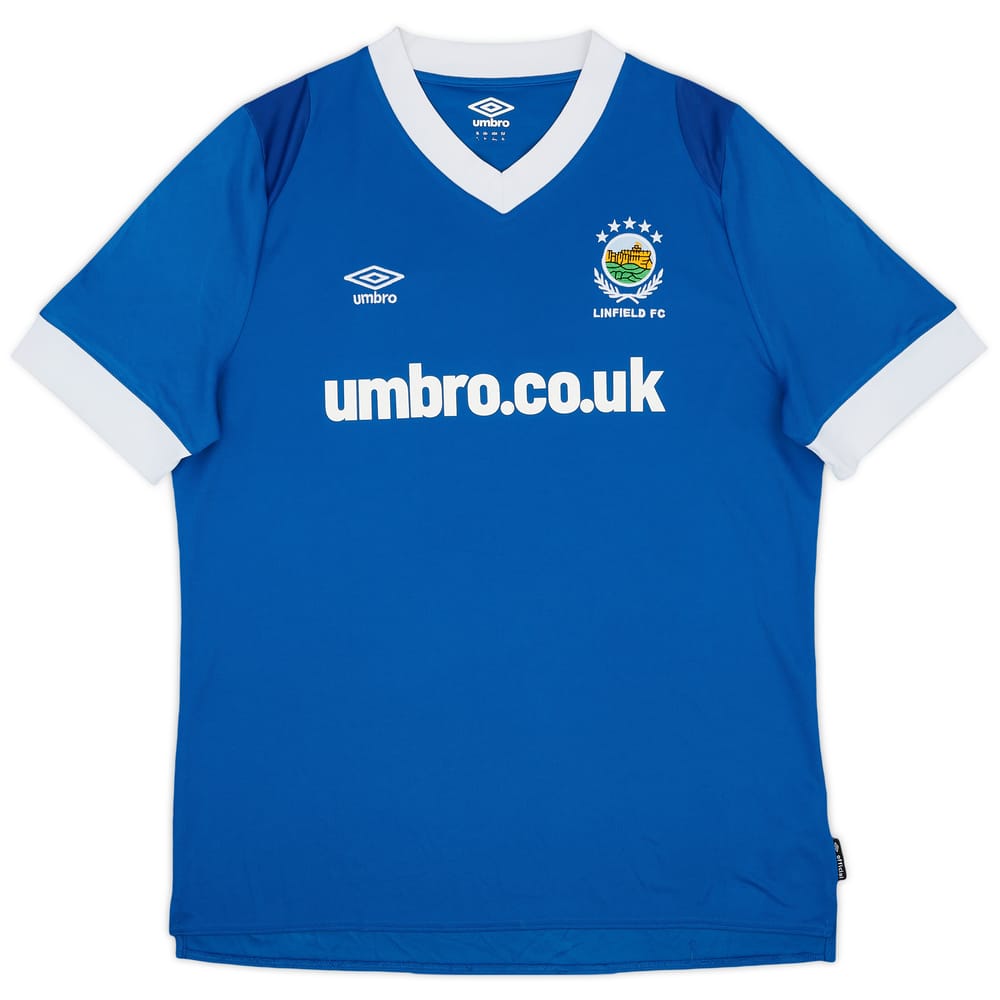 2022-23 Linfield Home Shirt - 8/10 - (XL)
