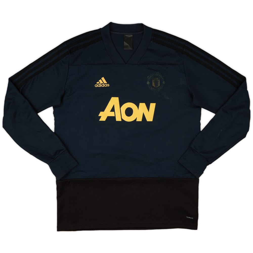 2018-19 Manchester United adidas Training Top - 8/10 - (L)