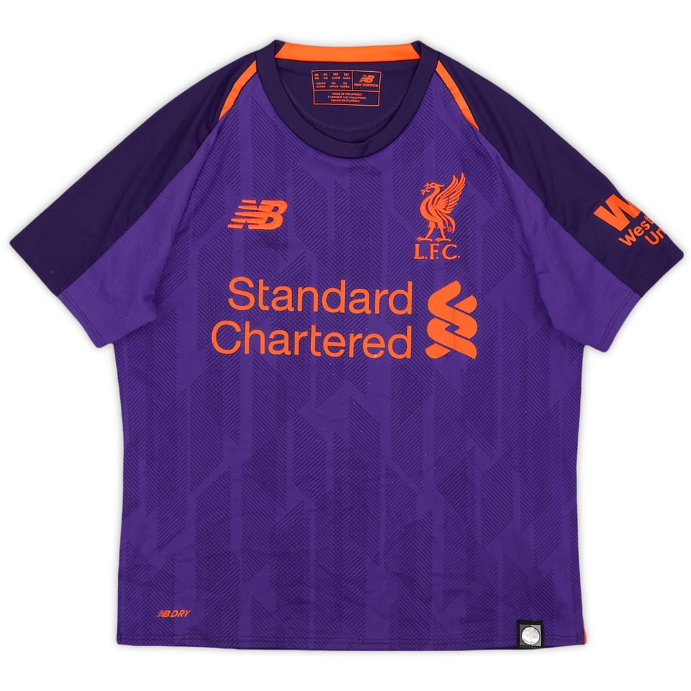 2018-19 Liverpool Away Shirt - 9/10 - (S.Boys)