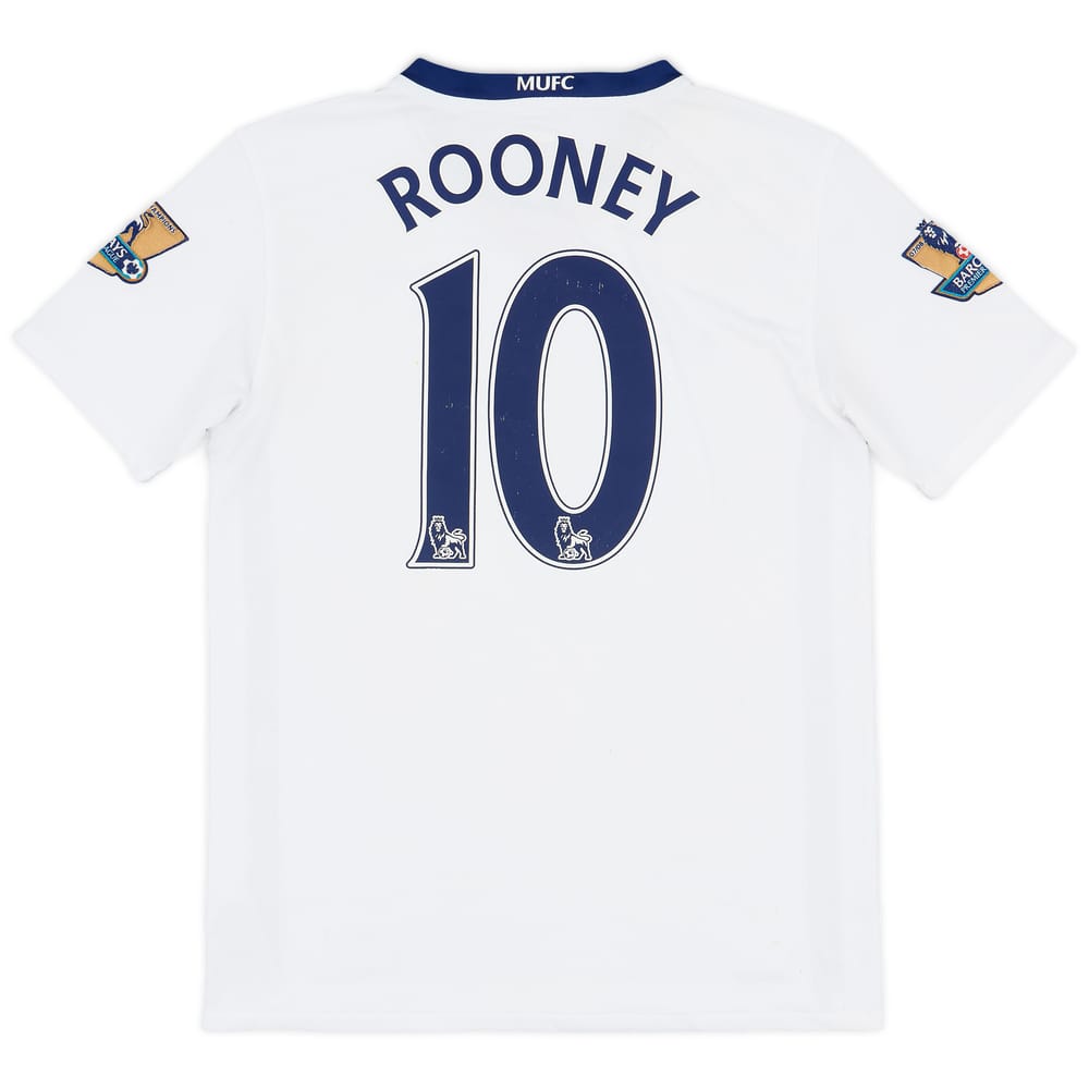 2008-10 Manchester United Away Shirt Rooney #10 - 6/10 - (XL.Boys)