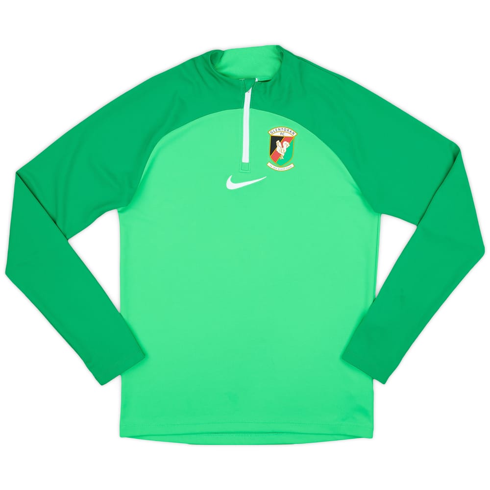 2022-23 Nike 1/4 Zip Template Training Top (Glentoran) - 9/10 - (S)