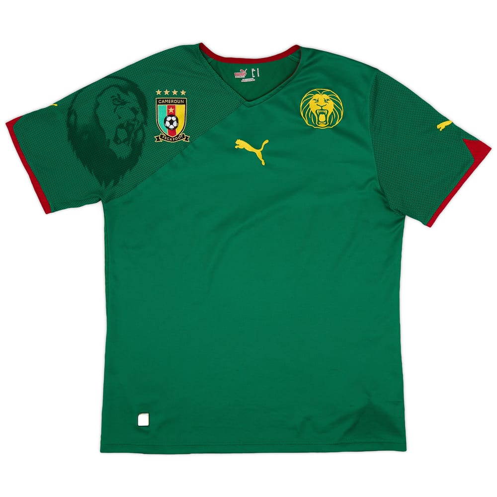 2010-11 Cameroon Home Shirt - 8/10 - (M)