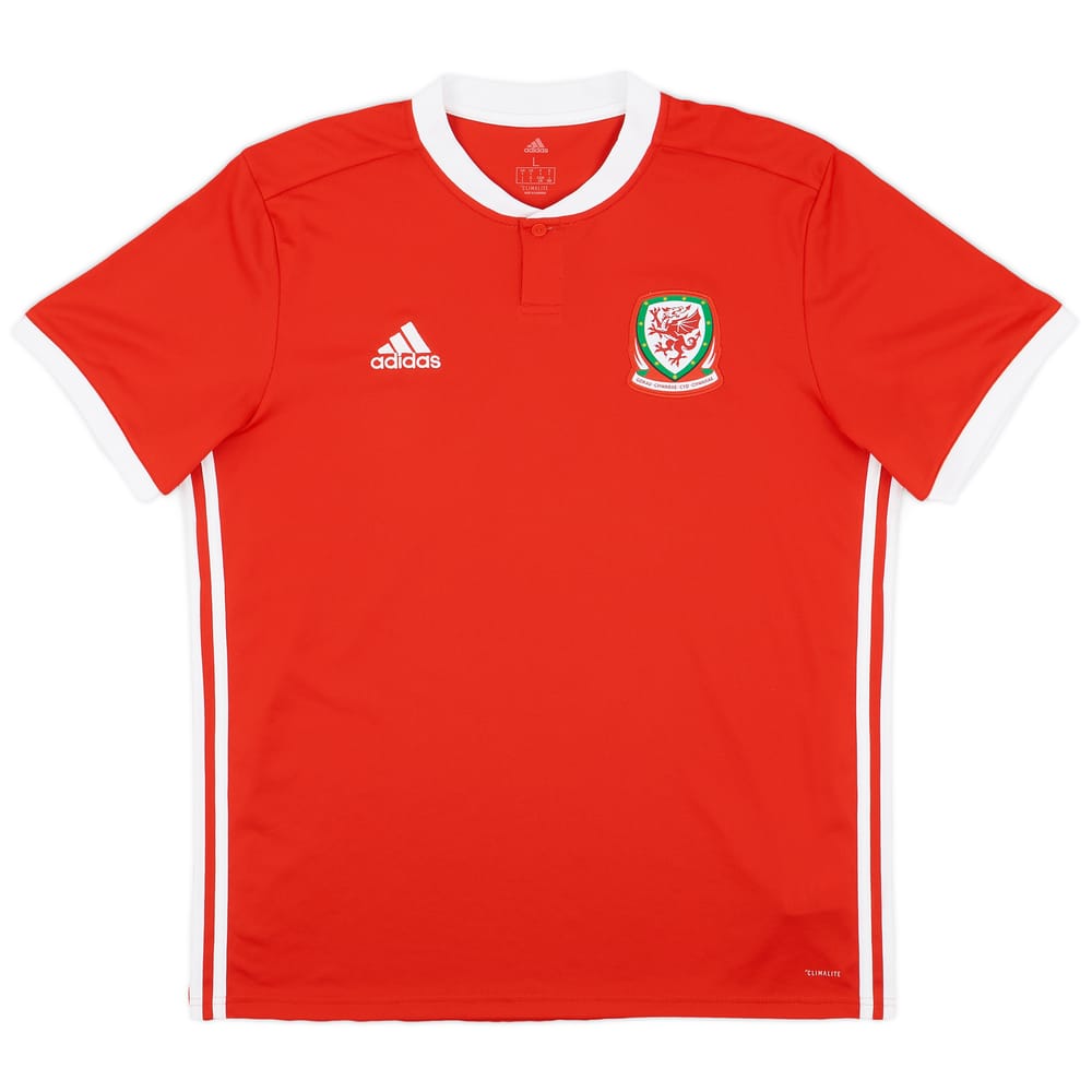 2018-19 Wales Home Shirt - As New - (M)
