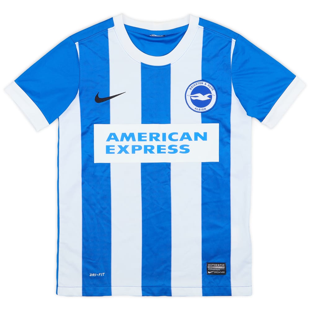 2014-16 Brighton Home Shirt - 8/10 - (S.Boys)