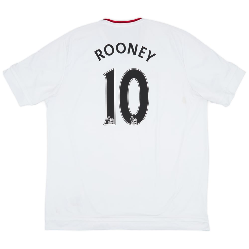 2015-16 Manchester United Away Shirt Rooney #10 - 5/10 - (XL)
