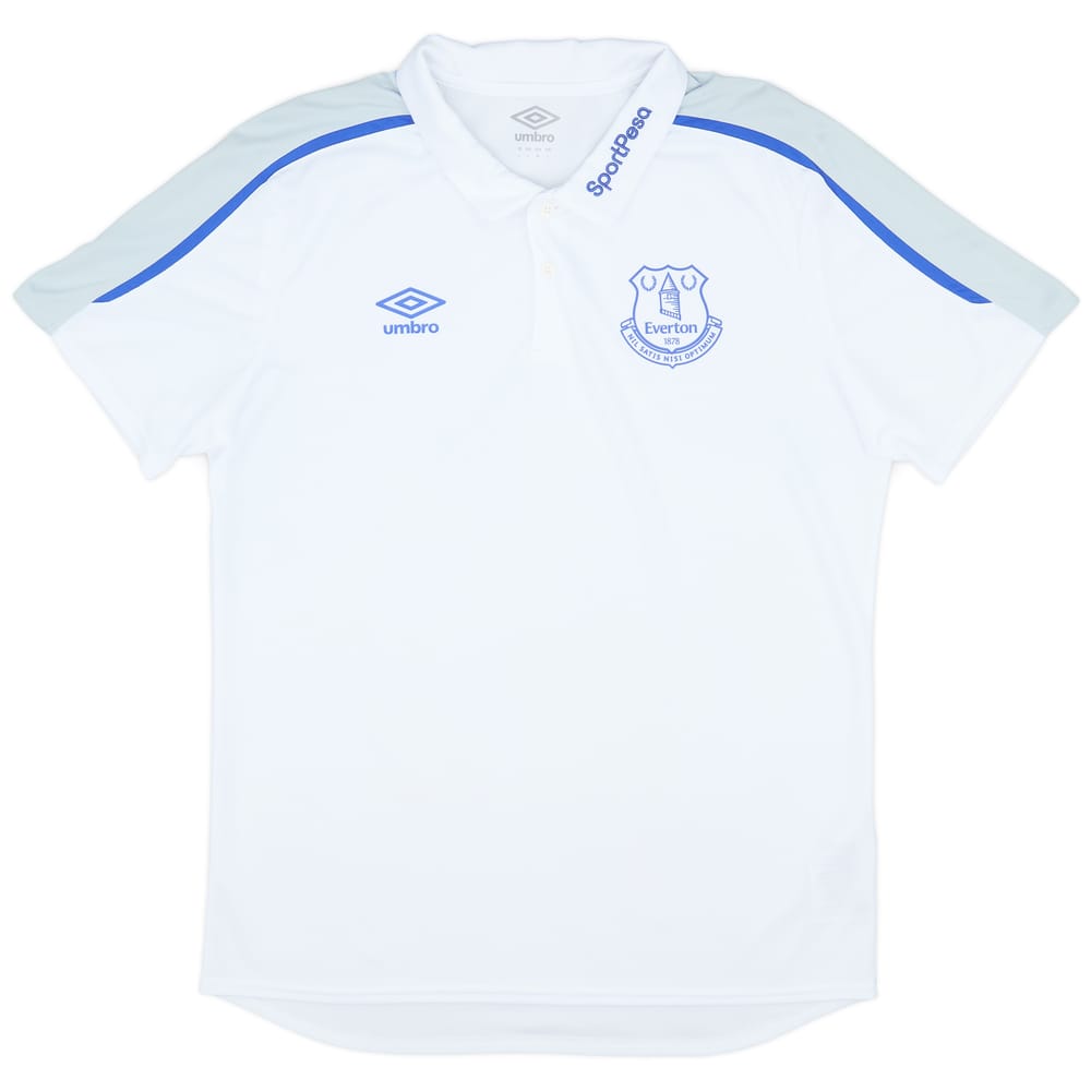 2019-20 Everton Umbro Polo T-Shirt (As New)