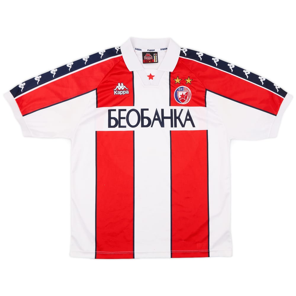 1996-98 Red Star Belgrade Home Shirt - 8/10 - (XL)