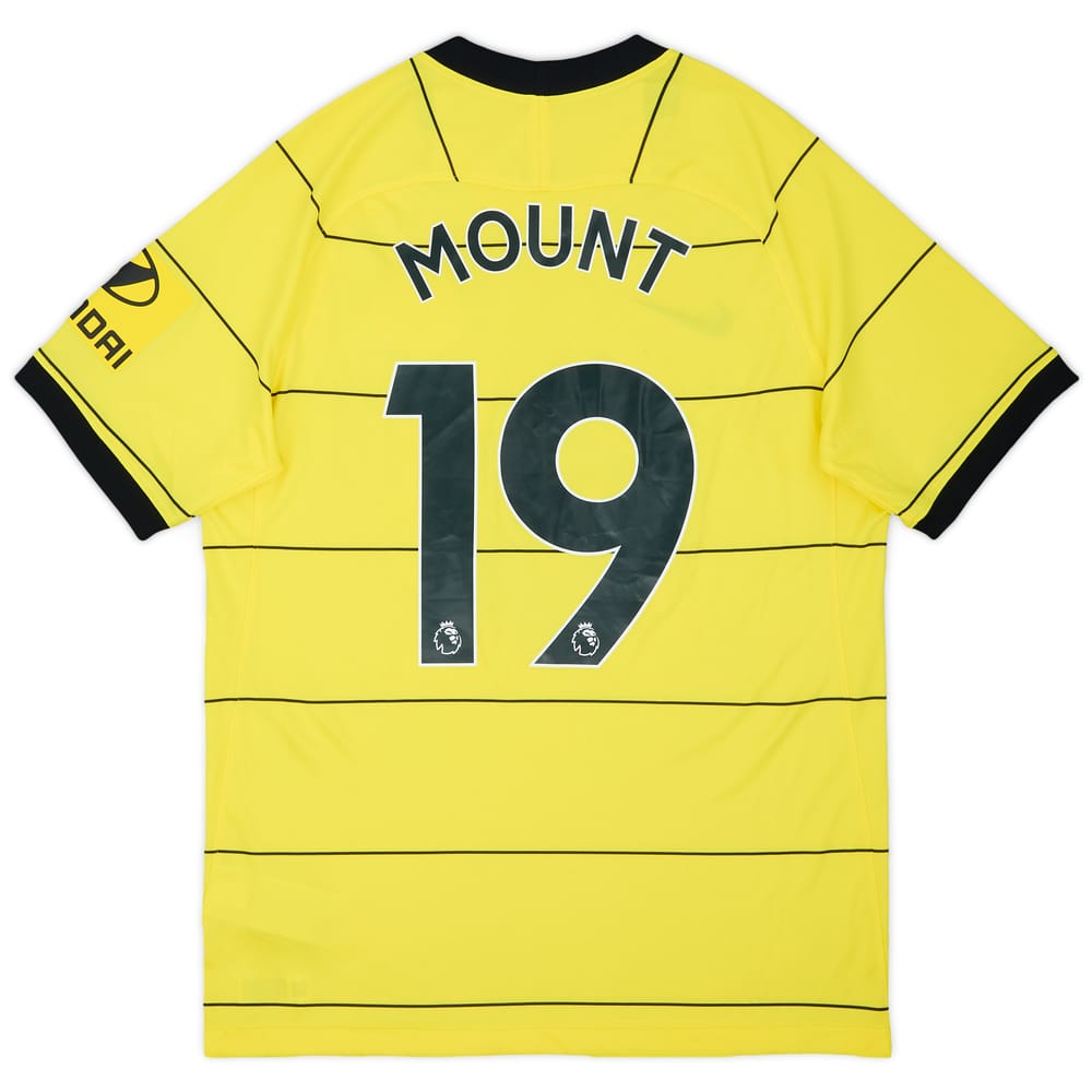 2021-22 Chelsea Away Shirt Mount #19 - 8/10 - (M)