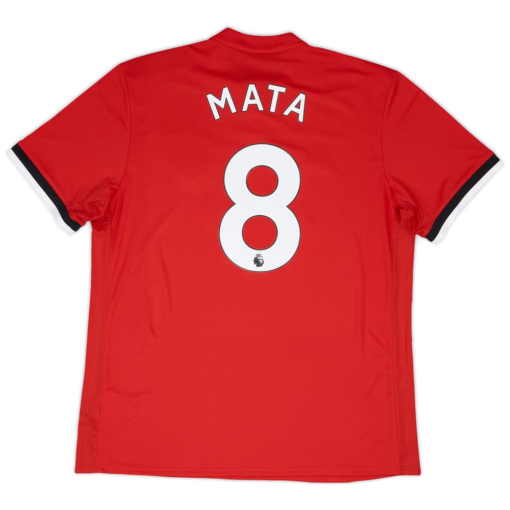 2017-18 Manchester United Home Shirt Mata #8 (XL)