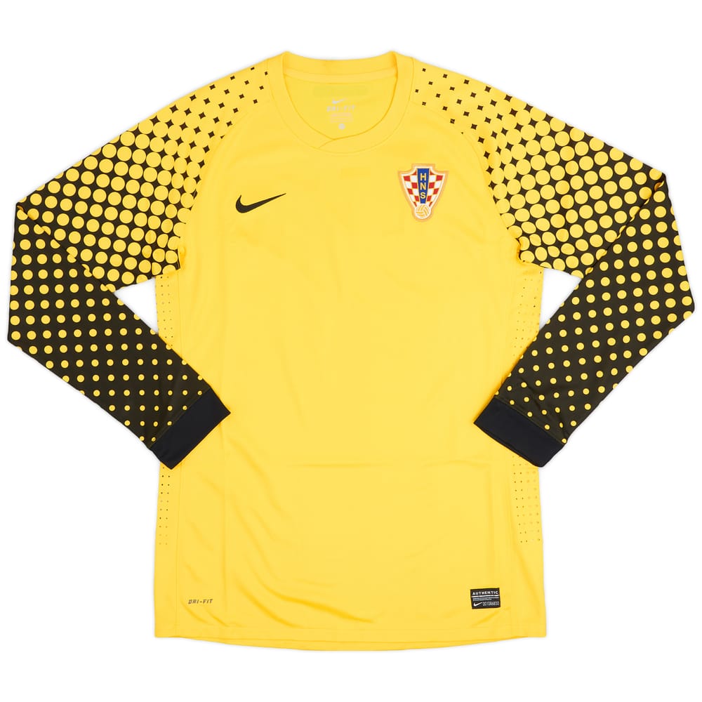 2010-11 Croatia Player Issue GK Shirt - 9/10 - (M)