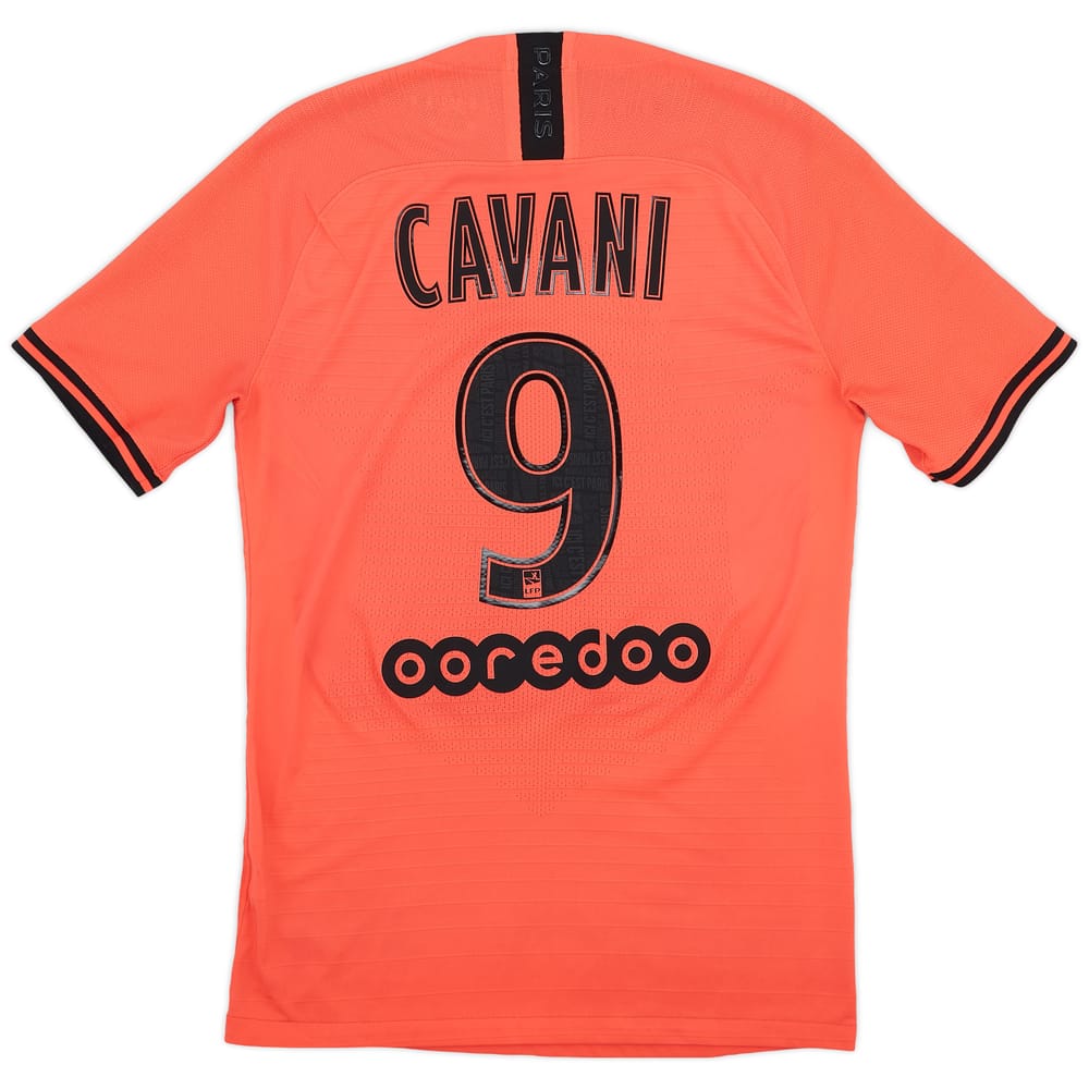 2019-20 Paris Saint-Germain x Air Jordan Authentic Vaporknit Away Shirt Cavani #9 - 8/10 - (S)