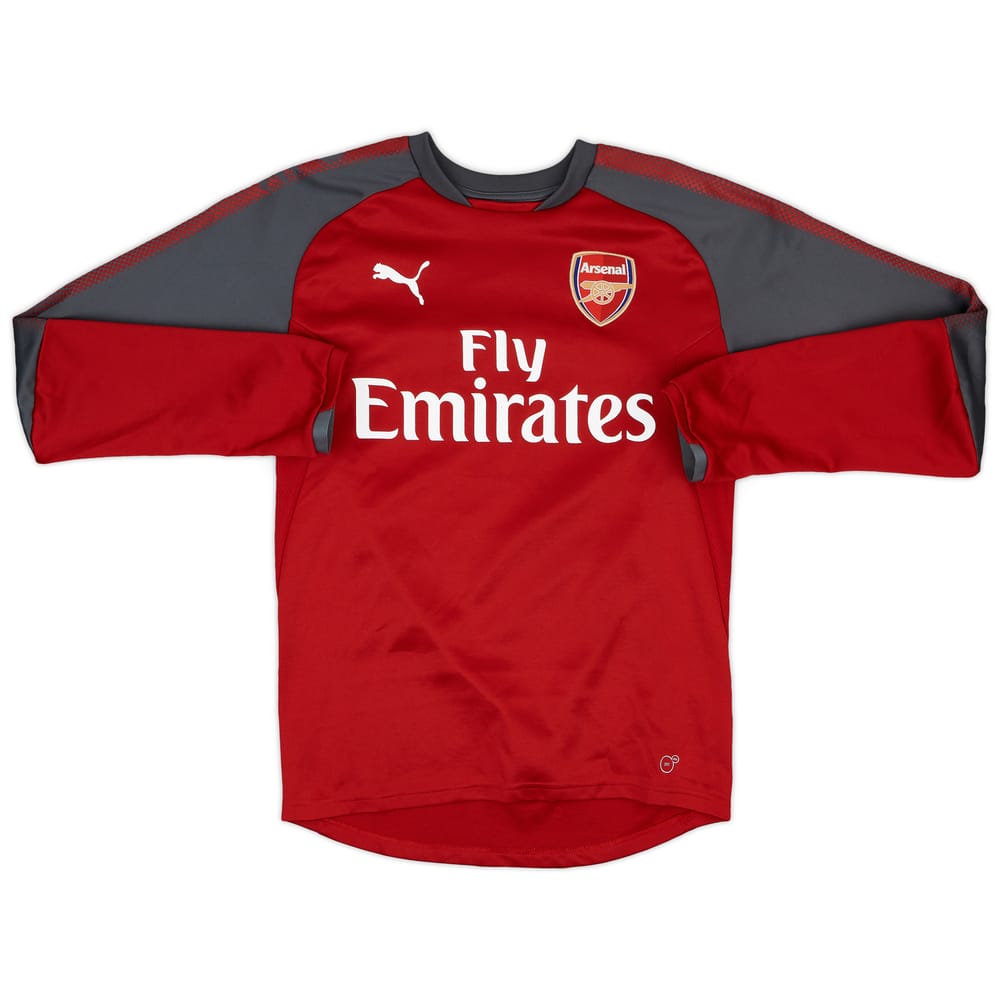 2017-18 Arsenal Puma Drill Top - 9/10 - (S)