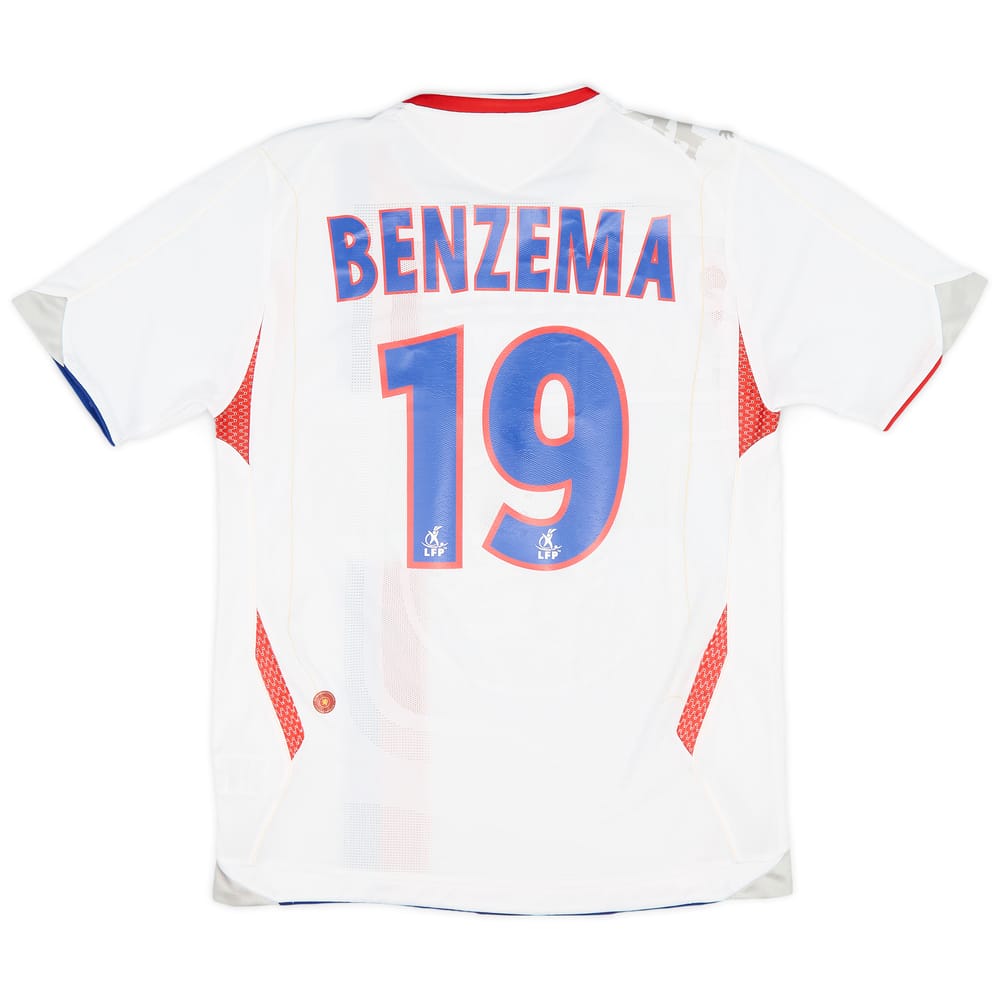 2006-07 Lyon Home Shirt Benzema #19 - 5/10 - (S)