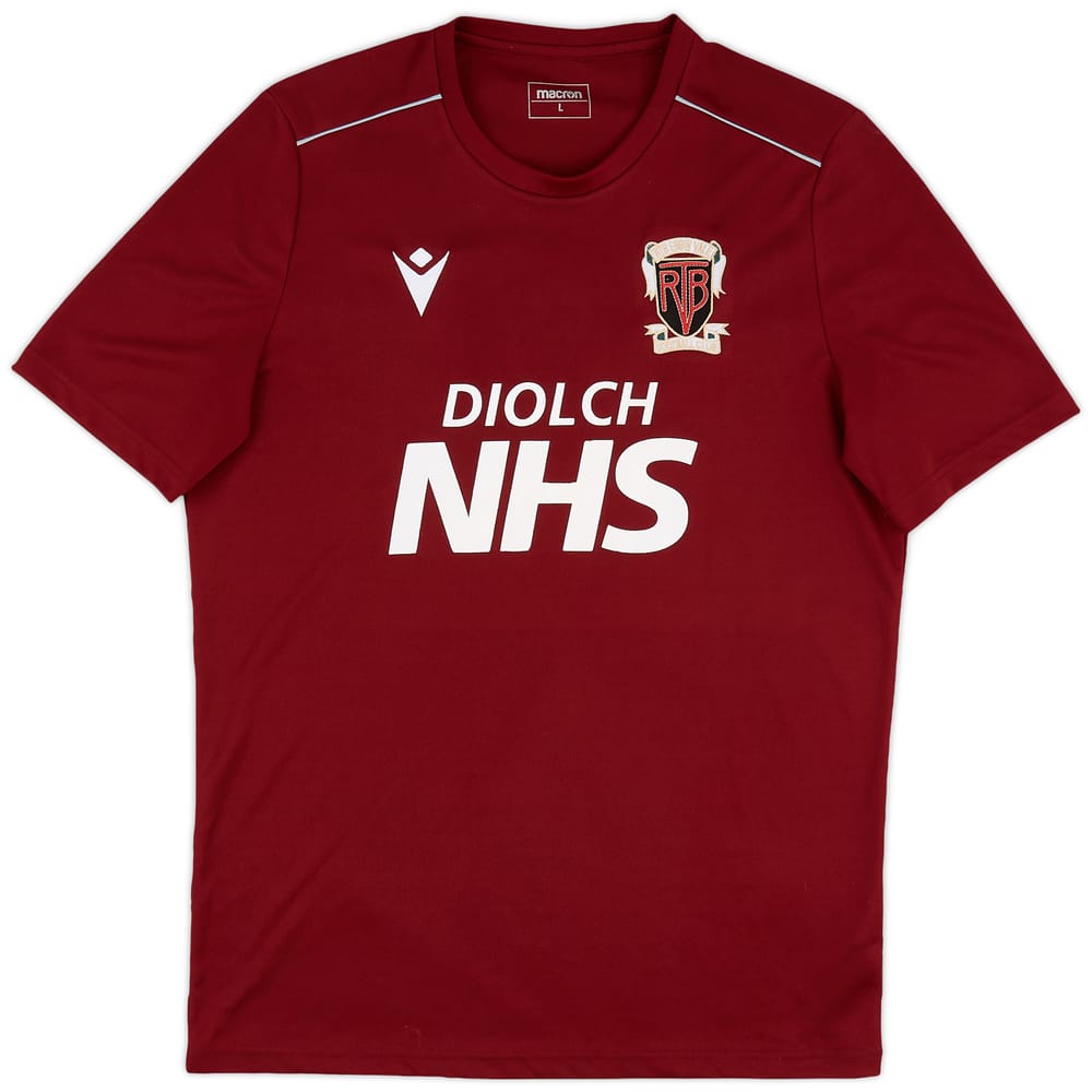 2020-21 RTB Ebbw Vale Macron Training Shirt - 7/10 - (L)