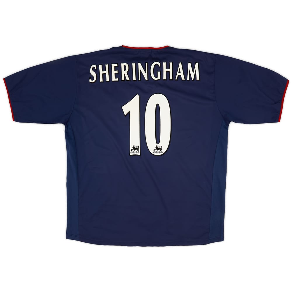 2003-04 Portsmouth Away Shirt Sheringham #10 - 9/10 - (XXL)