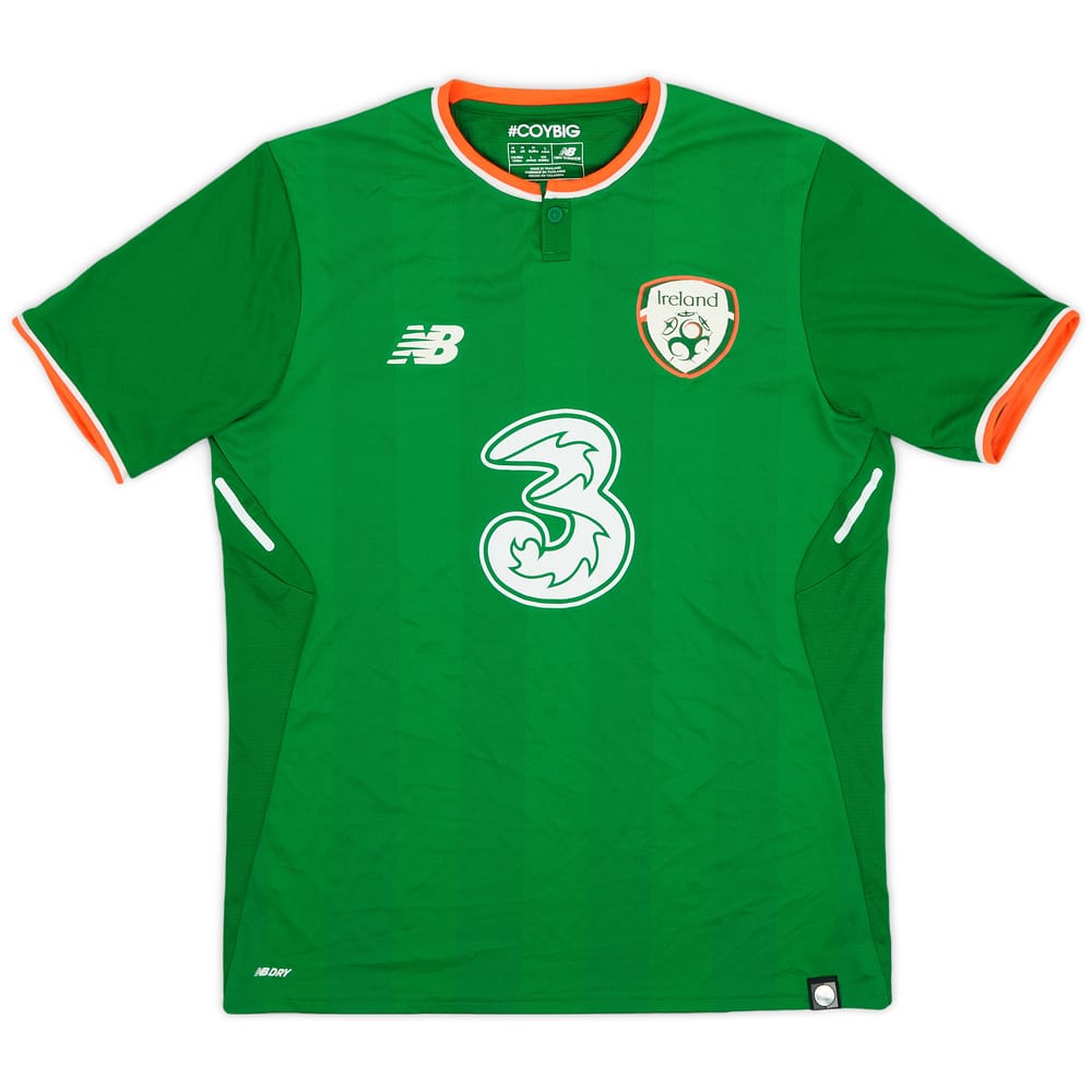 2017-18 Ireland Home Shirt - 9/10 - (M)