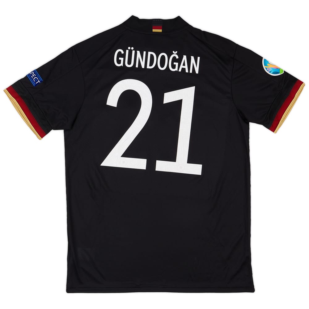 2020-21 Germany Away Shirt Gundogan #21 - 8/10 - (L)