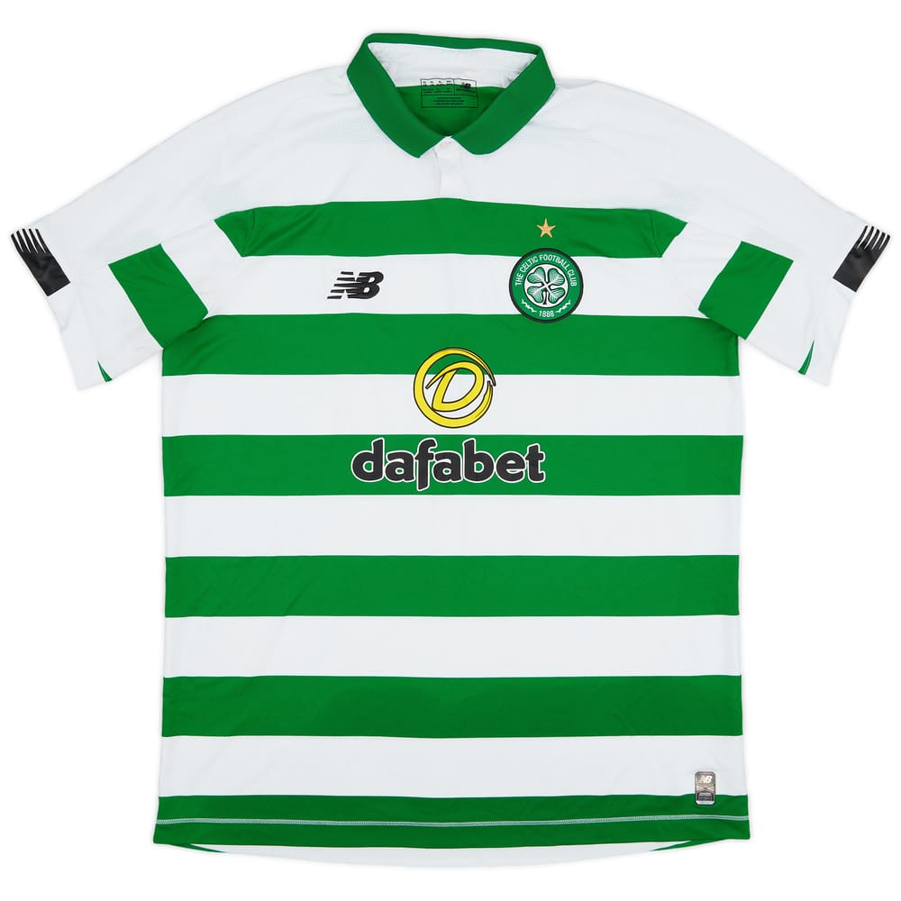 2019-20 Celtic Home Shirt - 8/10 - (XL)