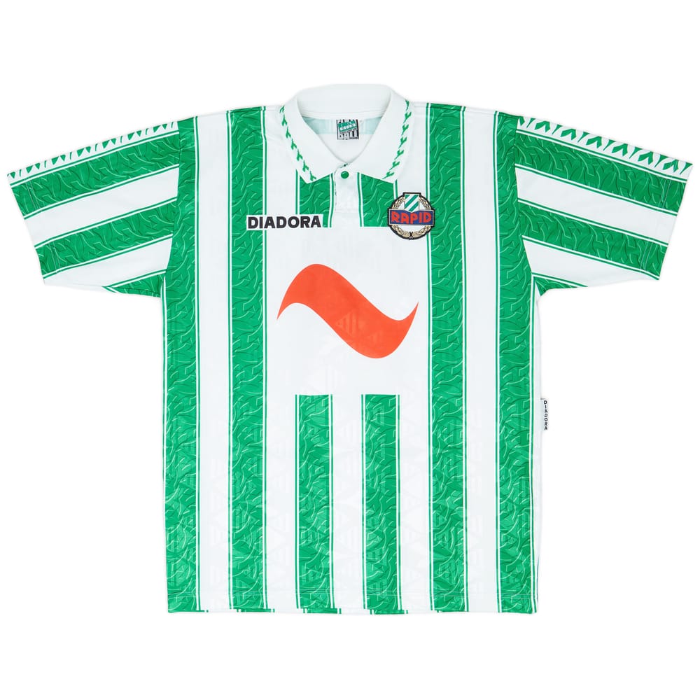 1996-98 Rapid Vienna Home Shirt #3 - 8/10 - (XL)