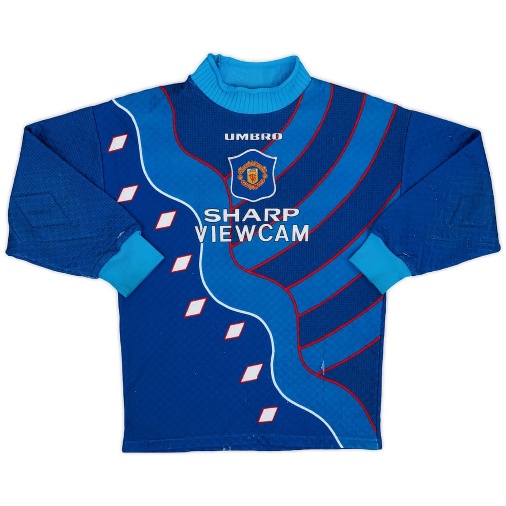 1994-96 Manchester United GK Shirt - 7/10 - (L.Boys)