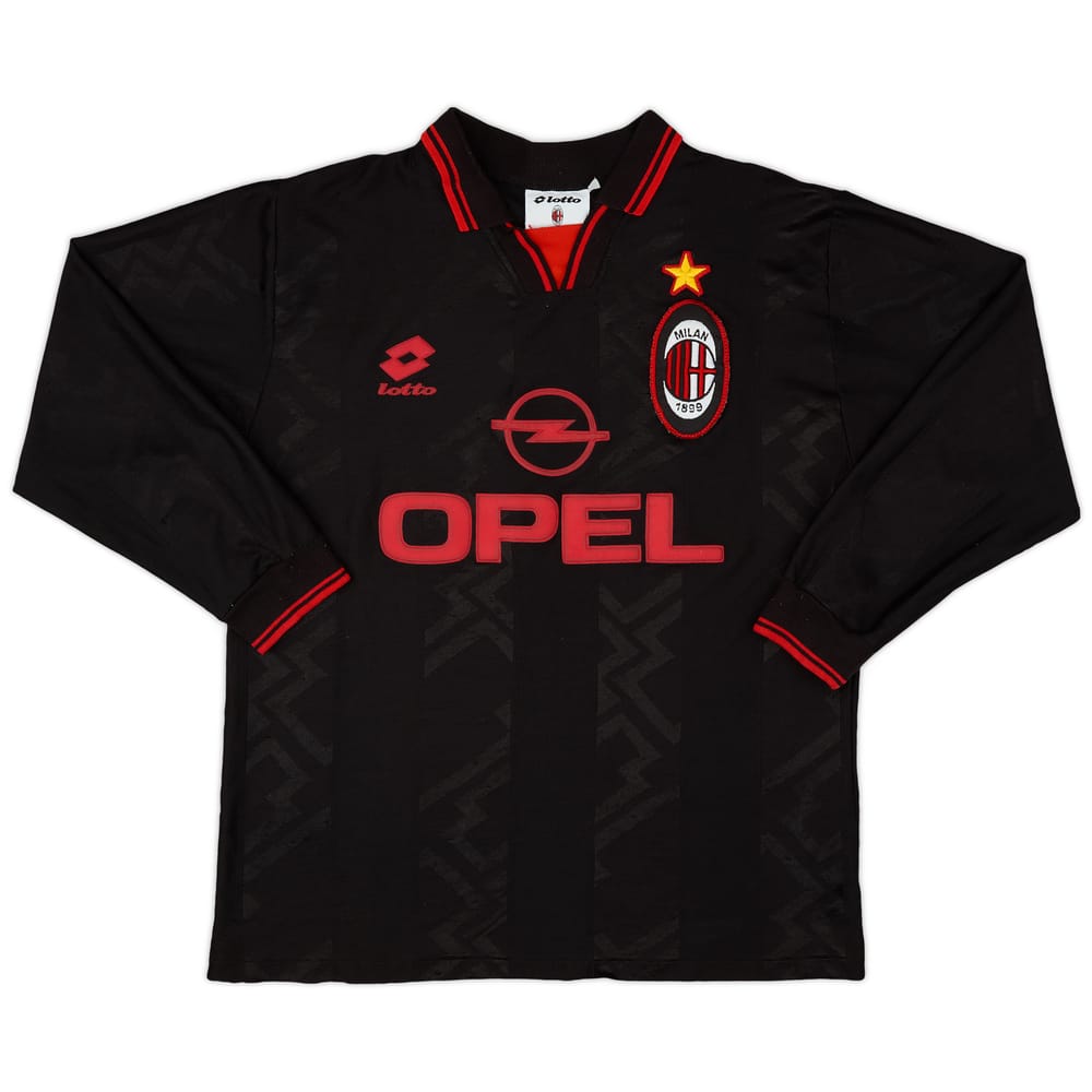 1996-97 AC Milan Third L/S Shirt - 6/10 - (M)