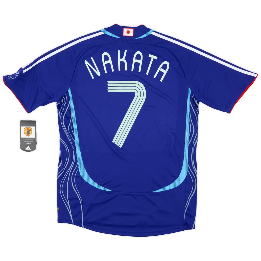 2006-08 Japan Home Shirt Nakata #7 (M)