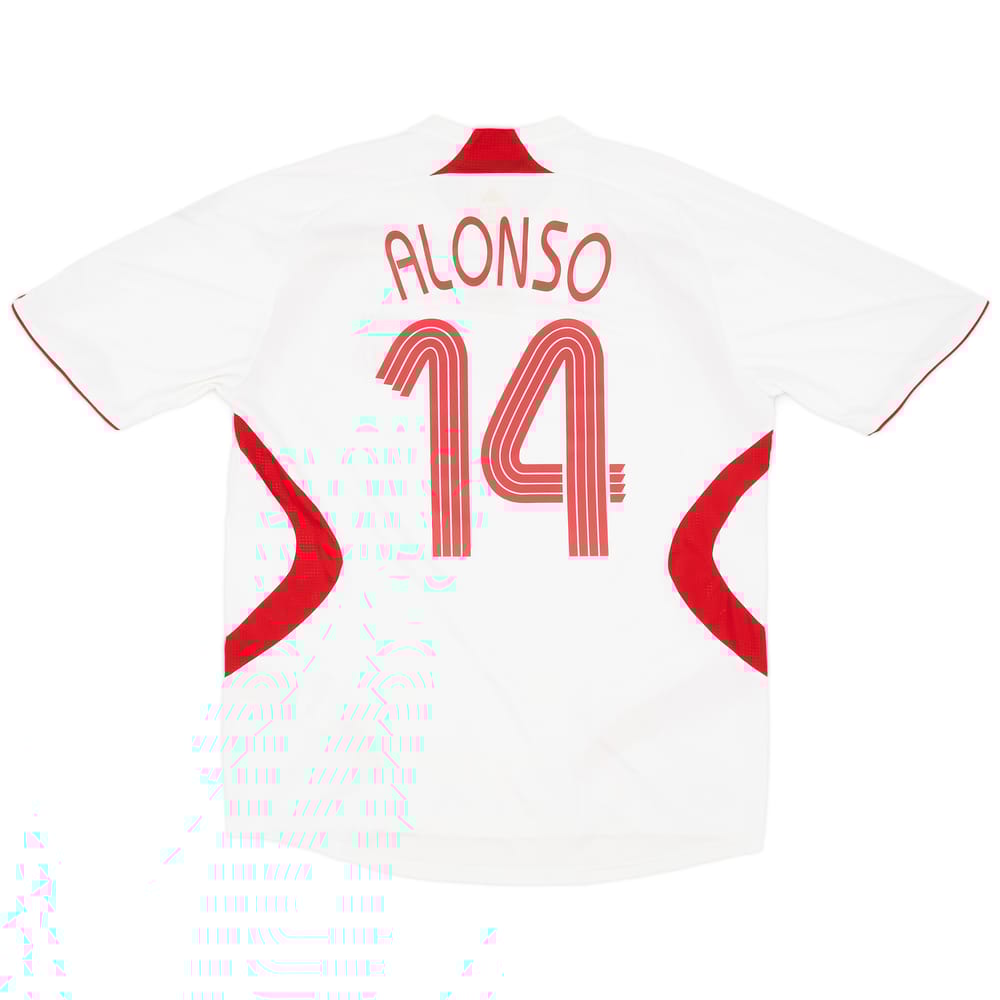 2007-08 Liverpool Away Shirt Alonso #14 - 5/10 - (L)