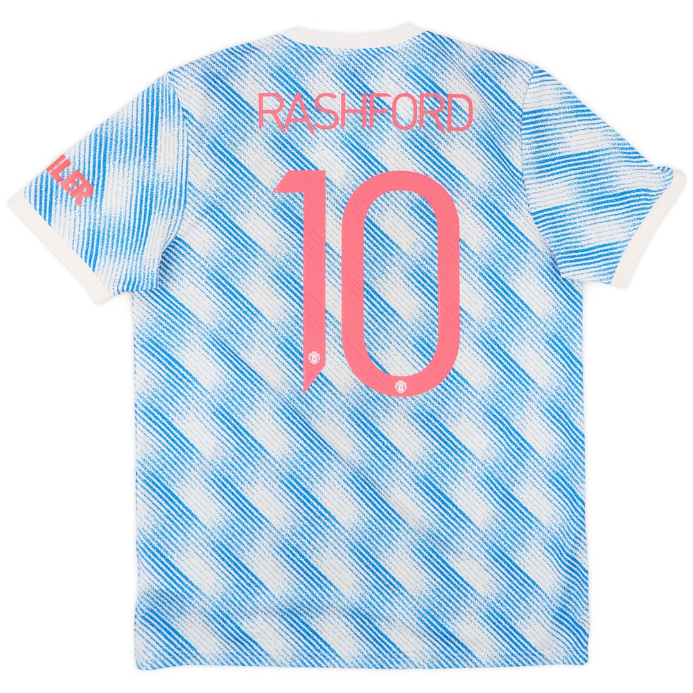 2021-22 Manchester United Away Shirt Rashford #10 - 10/10 - (L)