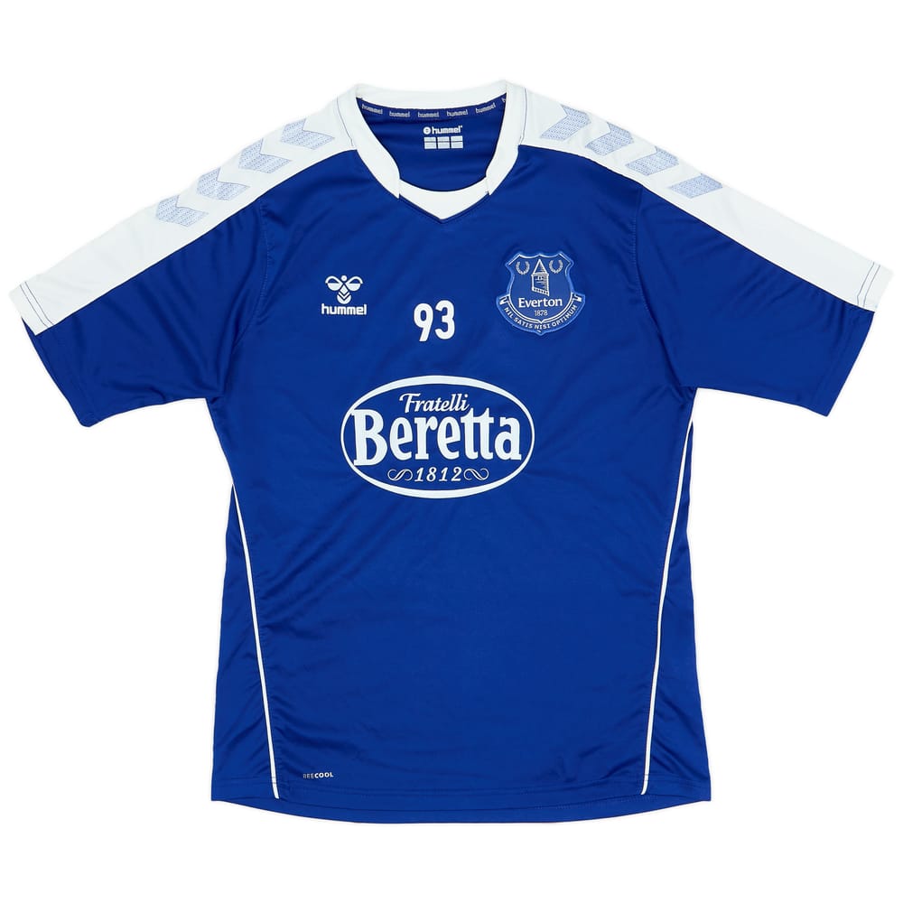 2020-21 Everton Player Issue Hummel Training Shirt #93 - 7/10 - (M)