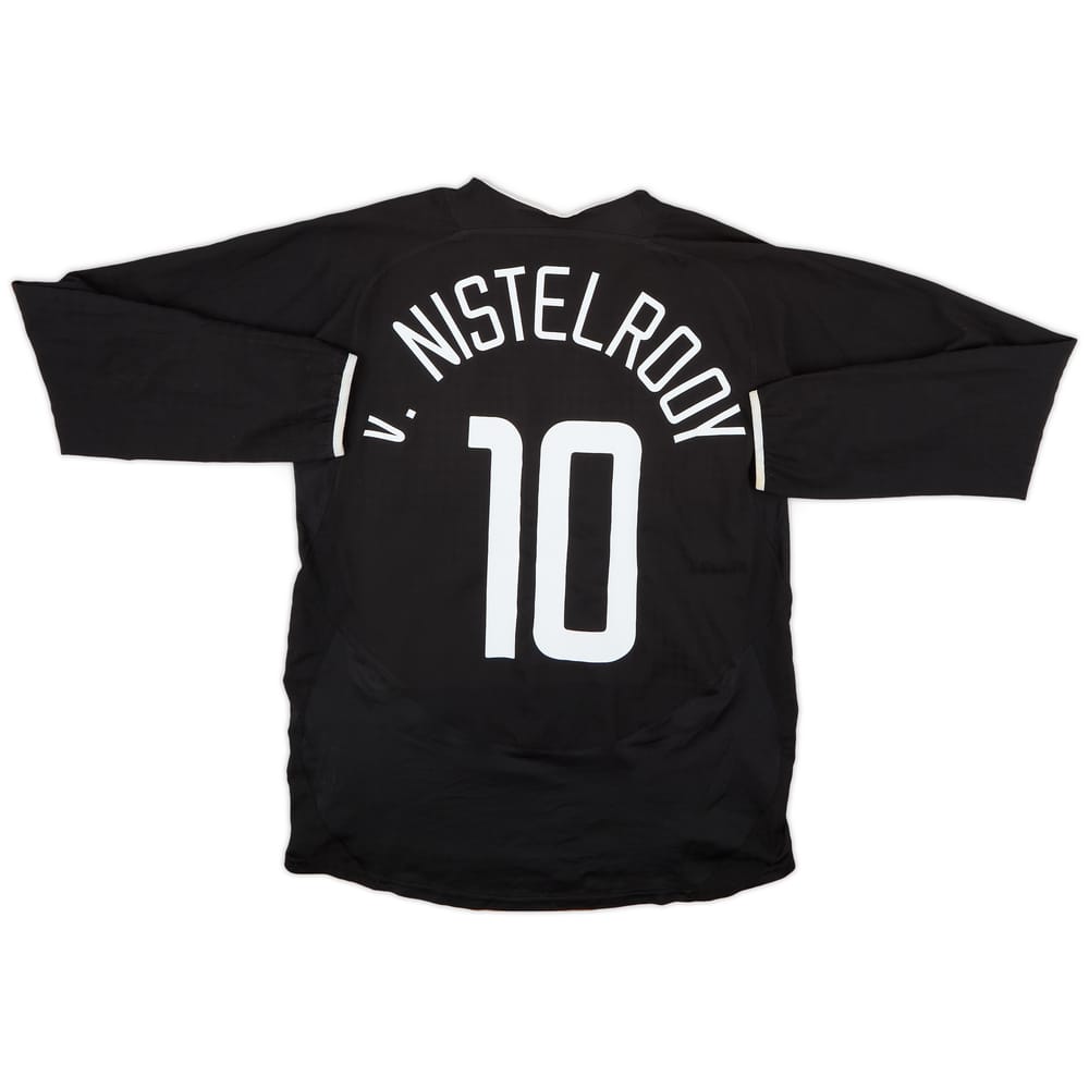 2003-05 Manchester United Away L/S Shirt v.Nistelrooy #10 - 8/10 - (M)