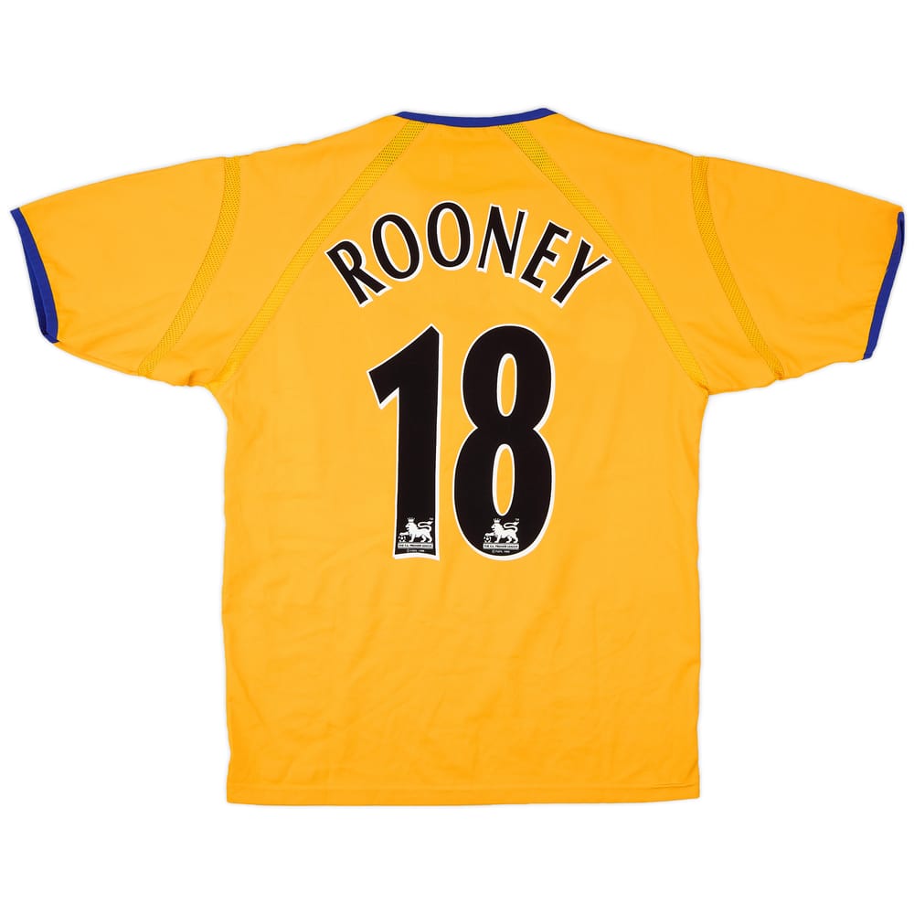 2003-04 Everton Away Shirt Rooney #18 - 10/10 - (S)
