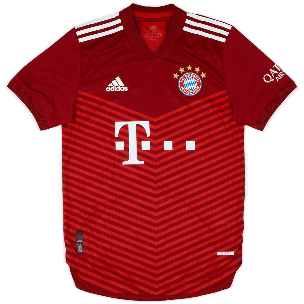 2021-22 Bayern Munich Authentic Home Shirt - 9/10 - (S)