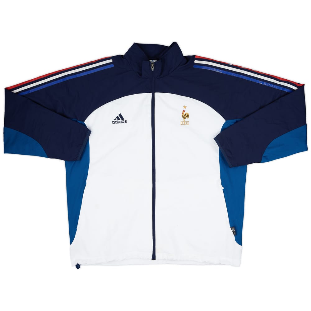 2002-04 France adidas Track Jacket - 6/10 - (XL/XXL)