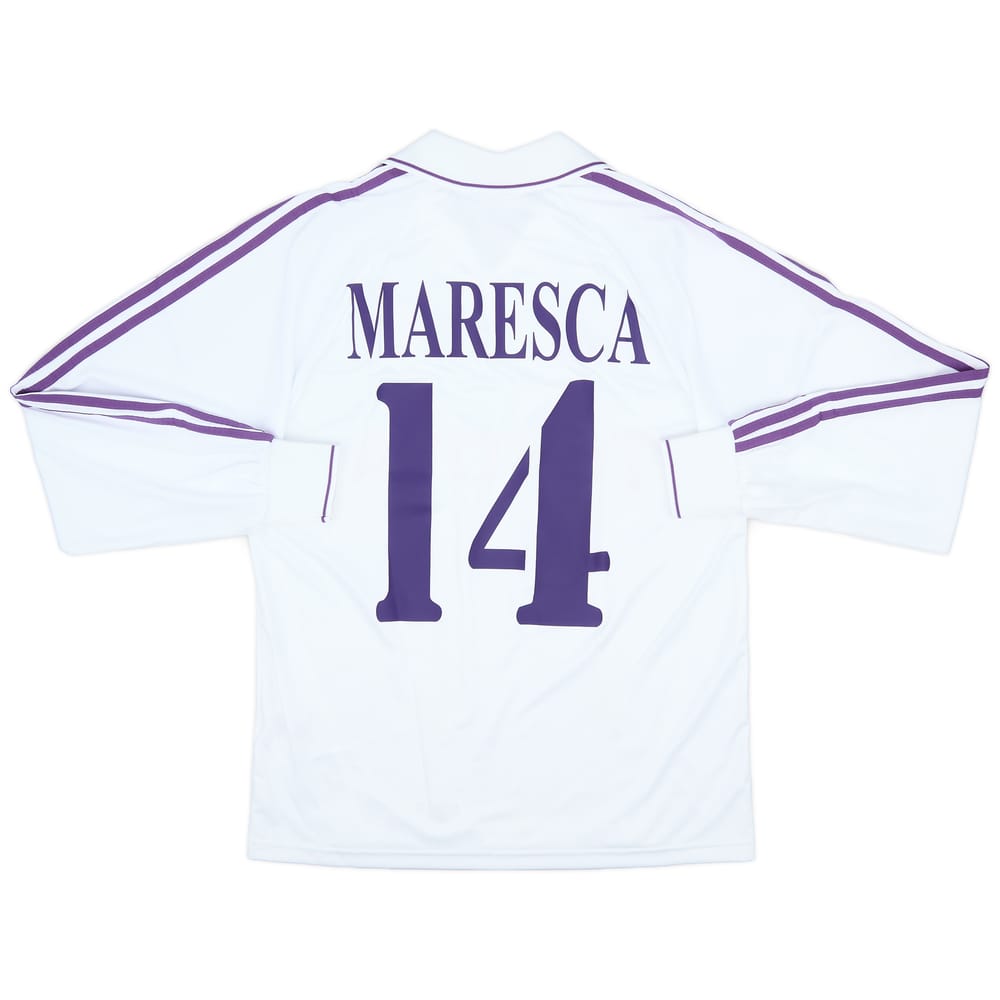 2004-05 Fiorentina Away L/S Shirt Maresca #14 - 8/10 - (M)