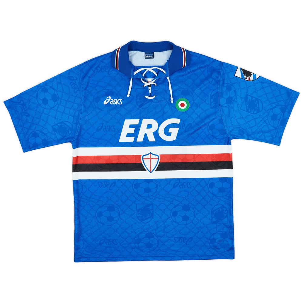 1994-95 Sampdoria Home Shirt - 8/10 - (XL)